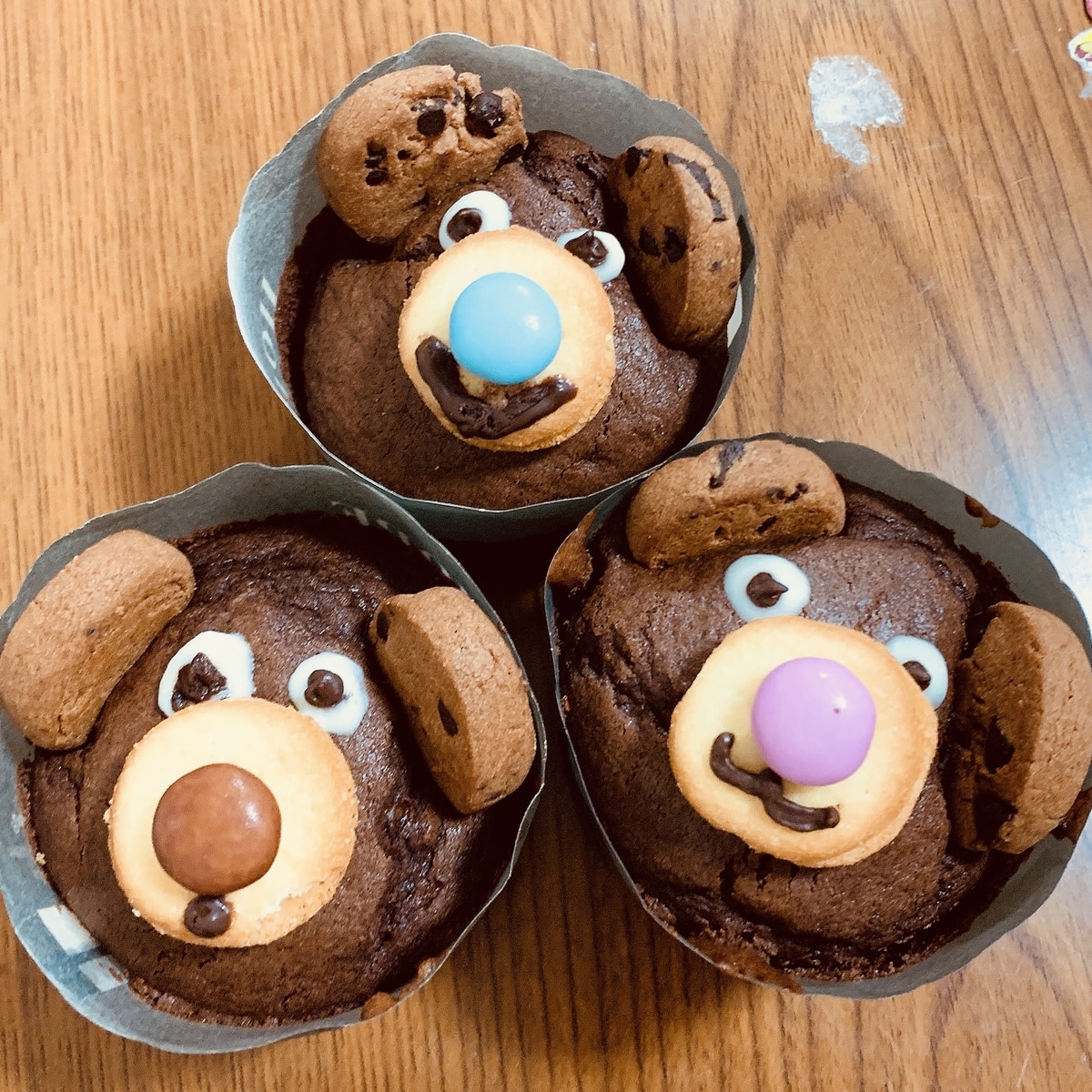 クマフィン いま流行りのカップケーキ レシピ 作り方 By りいのママ 楽天レシピ クマフィン いま流行りのカップケーキ レシピ 作り方 By りいのママ 楽天レシピ